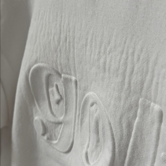 Golf Embroidered White Sweatshirt - Picture 5 of 8